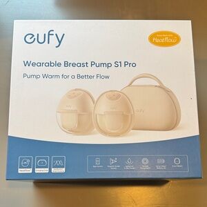 Eufy Wearable Breast Pump S1 Pro in Cream